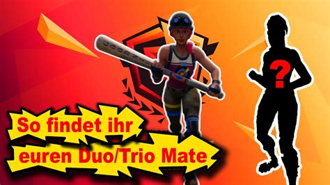 So Findet Ihr Euren Duo Trio Mate Fortnite Tipps Tricks Deutsch