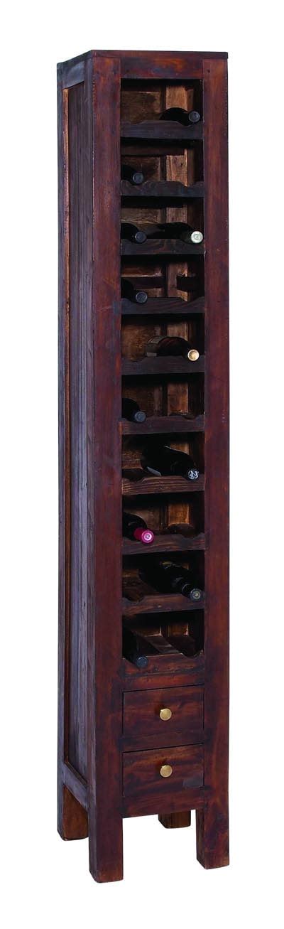 Tall Wooden Wine Cabinet Globe Imports