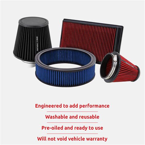 Spectre Engine Air Filter High Performance Premium Washable Replacement Filter 2006 2014