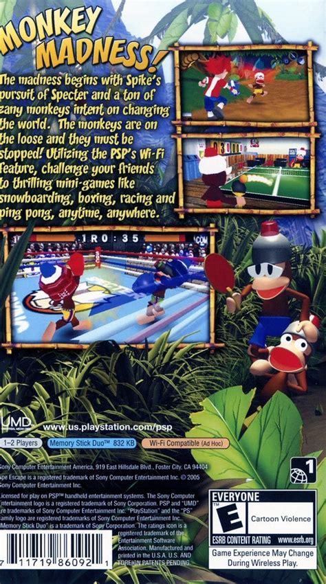 Picture Of Ape Escape On The Loose Ape Escape P