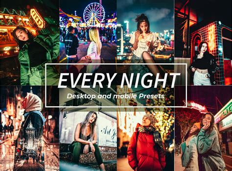 Every Night Lightroom Presets Graphic By Neoreborn Creative Fabrica