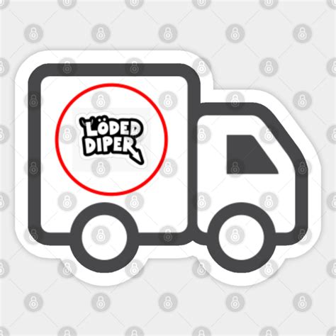 loaded diaper LOGO - Loaded Diaper - Sticker | TeePublic