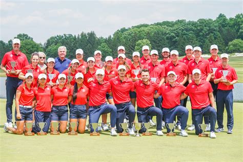 Virginia Golf | James and Sambach Help Team USA Win 2023 Arnold Palmer Cup