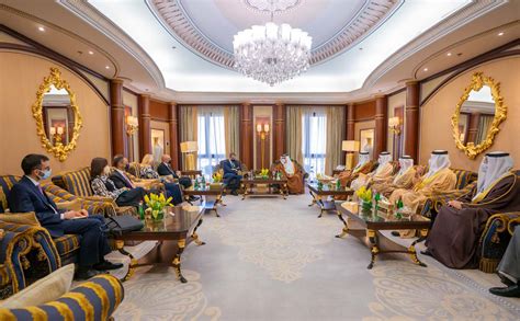 Hrh The Crown Prince And Prime Minister Meets With The Prime Minister