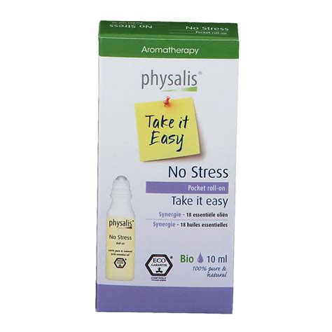 Physalis Synergie No Stress Roll On Bio 10 Ml Farmaline Be