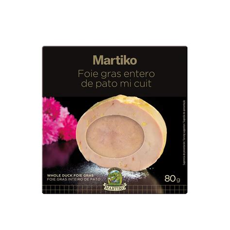 Foie Gras Entero De Pato Mi Cuit G Martiko