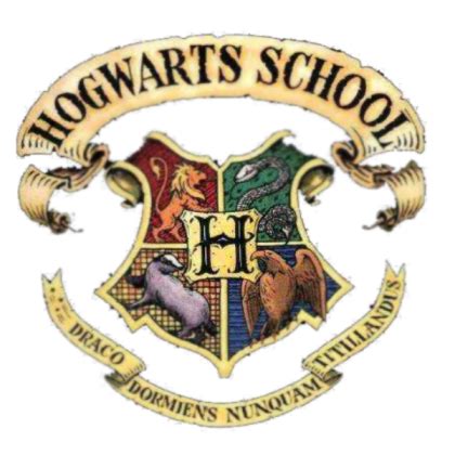 hogwarts school sign