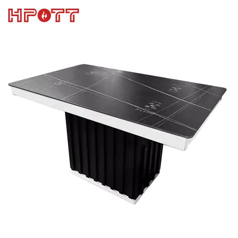 Electric Hidden Induction Cooker Hot Pot Restaurant Table HPOTT