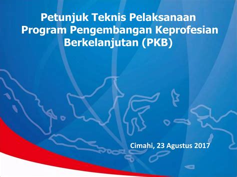 Petunjuk Teknis Pelaksanaan Program Pengembangan Keprofesian