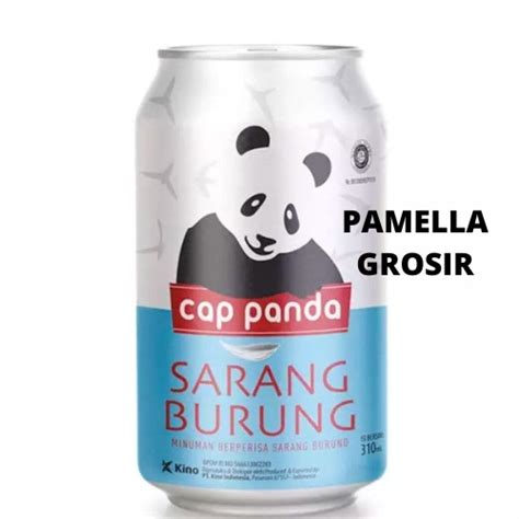 Jual CAP PANDA MINUMAN KALENG BERPERISA SARANG BURUNG 310 ML Shopee