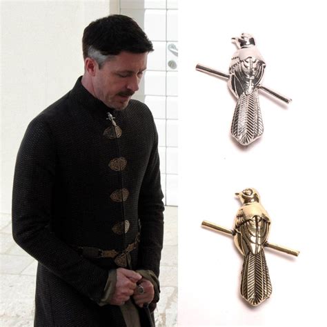 Game of Thrones Littlefinger Petyr Baelish Mockingbird Pin Brooch ...