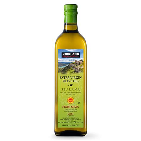 Kirkland Signature Extra Virgin Siurana Olive Oil 1L C