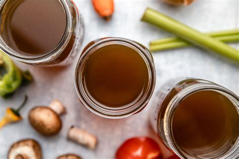 Easy Homemade Veggetable Broth Scraps Frommybowl From My Bowl