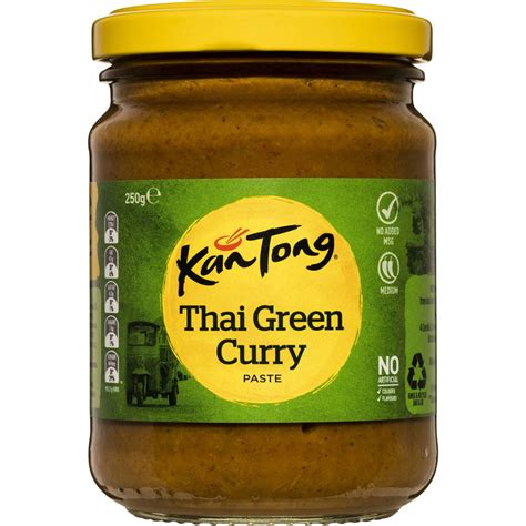 Kantong Kan Tong Thai Green Curry Paste Is Not Halal Halal Check