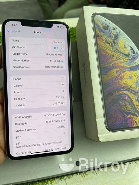 Apple Iphone Xs Max Used For Sale In Shib Bari Bikroy