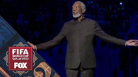 Morgan Freeman Kicks Off The 2022 FIFA World Cup Opening Ceremony In