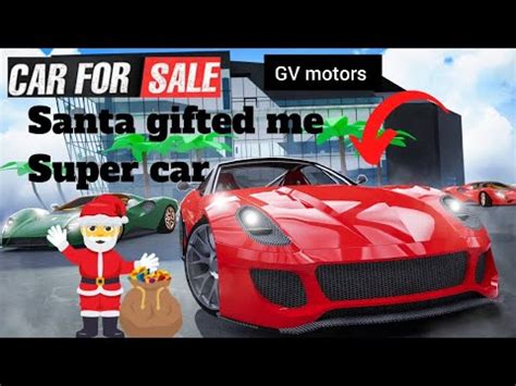 Santa Gifted Me A Car Car For Sale YouTube