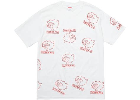 Supreme Gonz Heads Tee White Fw17