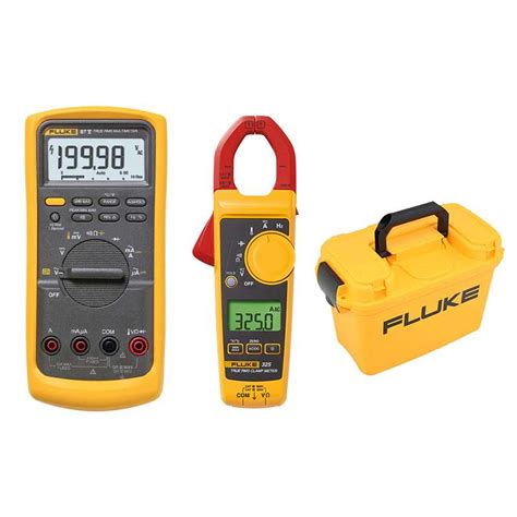 Fluke 87V True RMS Industrial Digital Multimeter Fluke 325 Clamp