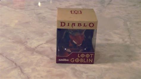 Diablo 3 Eternal Collection Loot Goblin Amiibo Unboxing YouTube