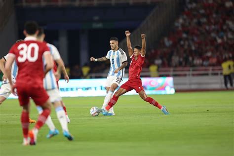 Man Of The Match Timnas Indonesia Vs Timnas Argentina Leandro Paredes