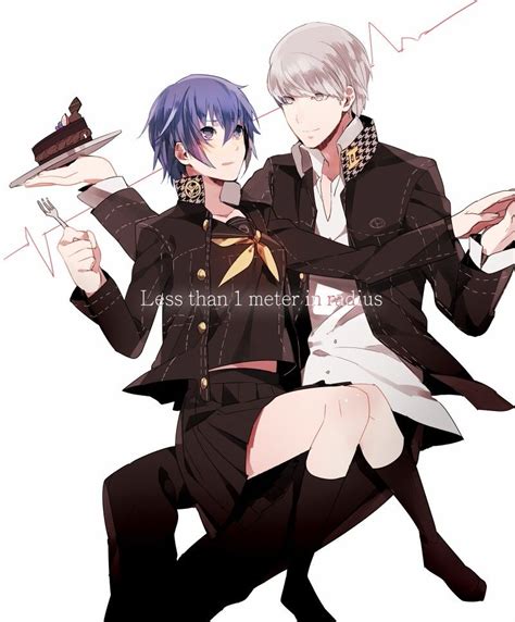 Naoto And Yu From Persona 4 Persona 4