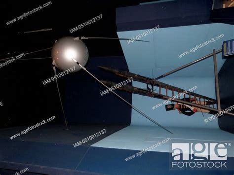 Sputnik 1 Replica Sputnik 1 Was Launched Into The Orbit Around The