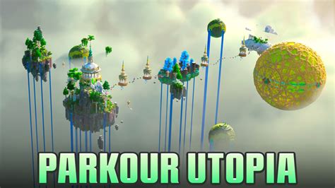 Parkour Utopia By Pixell Studio Minecraft Marketplace Map Minecraft