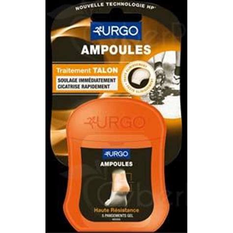 URGO TRAITEMENT AMPOULES Pansement hydrocolloïde seconde peau haute