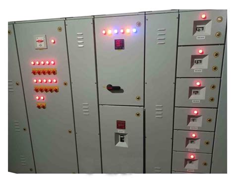 Electric Control Panels Operating Voltage 400V Degree Of Protection