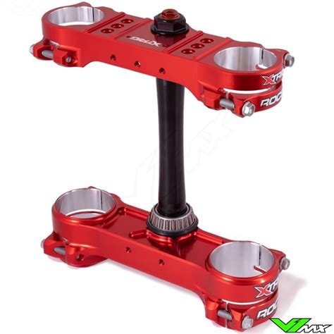 X Trig ROCS Pro Triple Clamp Red GasGas MC125 MC250F MC450F EC250