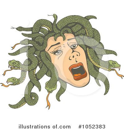 Medusa Clipart Illustration By Any Vector