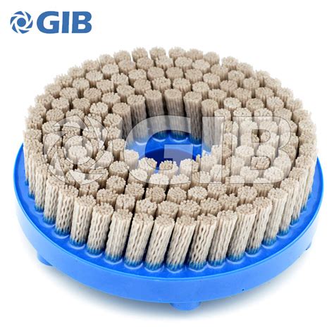 Abrasive Nylon Deburring Disc Brush With Anticlockwise Direction Od