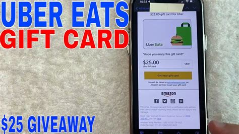 Free Uber Eats Gift Card Giveaway Youtube