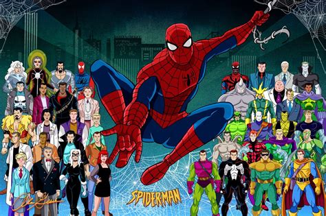 Personagens Do Homem Aranha - Personagens De Desenhos Animados Do Homem Aranha Final