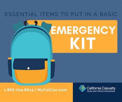 Preparedness How To Build An Emergency Kit California Casualty