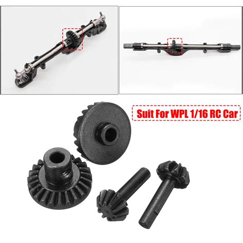 Aliexpress Buy Upgrade Metal Front Rear Axle Gear Shaft For Wpl