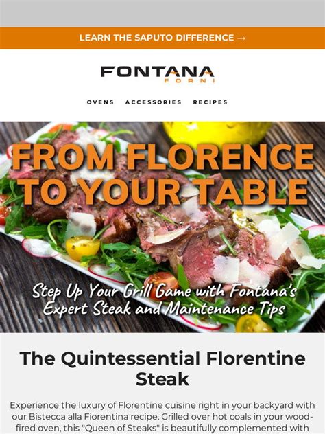 Fontana Forni Unlock The Secrets To Perfect Steak Plus Effortless Oven