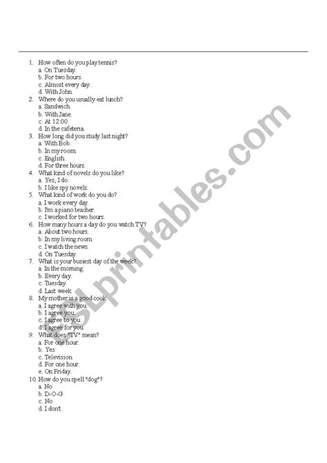 Easy Questions Esl Worksheet By Agesolari