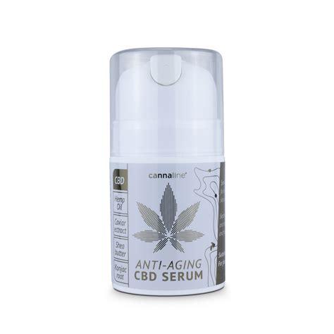 Cannaline Anti Aging Cbd Serum Cannaline Highest Quality Hemp And