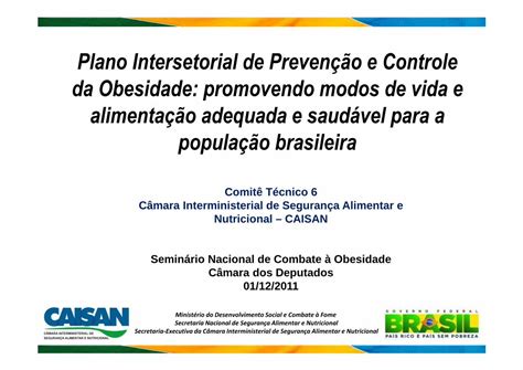 Pdf Plano Intersetorial De Prevenção E Controle Da … · Mapa Cidades