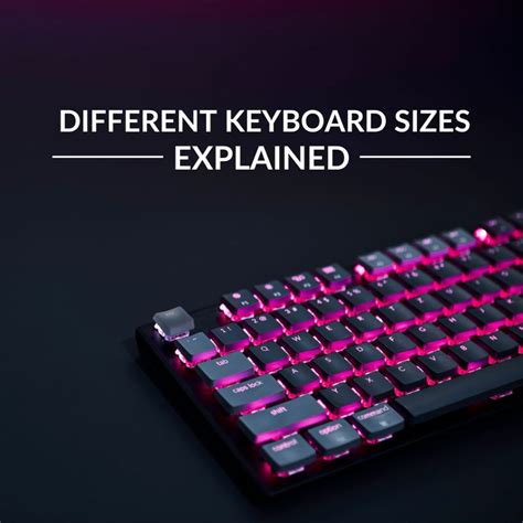 Different Gaming Keyboard Sizes Explained