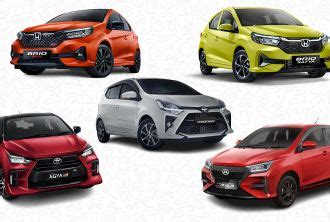 Komparasi Mobil Lcgc Termurah Pilih Daihatsu Ayla M Honda Brio