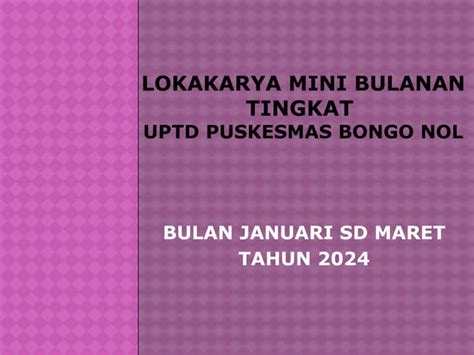 minlok bulanan rutin surveilanspptx