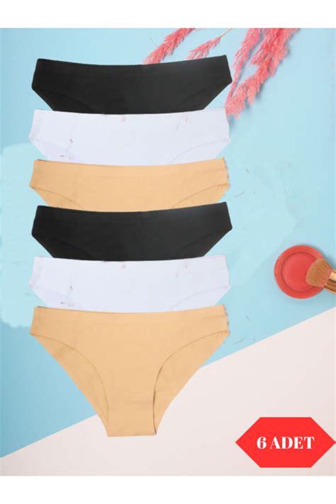 Adeniz Kadın lı Dikişsiz Lazer Kesim Iz Yapmaz Likralı Bikini Slip Külot Fiyatı Yorumları