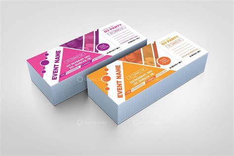 Event Ticket Template - Graphic Templates