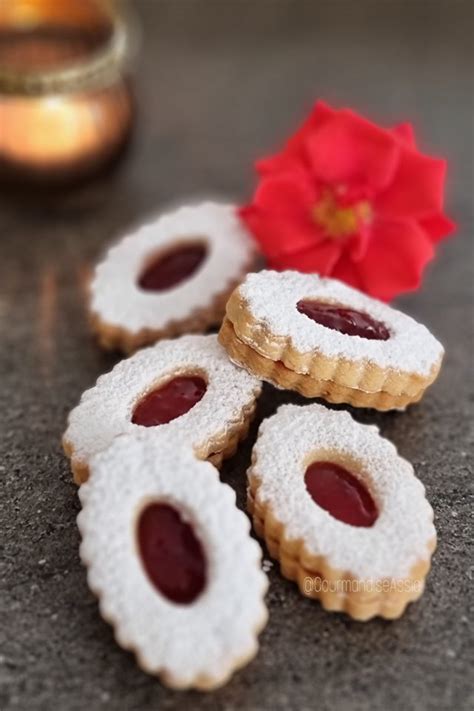 Sablés Fondants à la Confiture de Fraise Gourmandise Assia