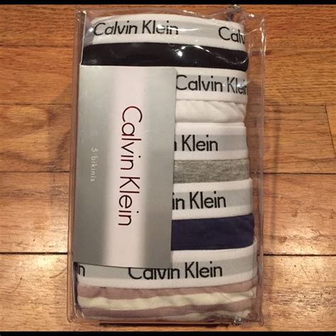 Calvin Klein Underwear Intimates Sleepwear New Calvin Klein Pack Logo Bikini Underwear
