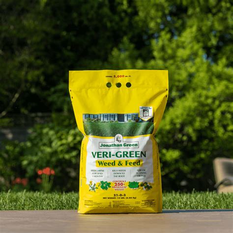 Veri-Green Weed Feed Lawn Fertilizer Broadleaf Weed Control, 48% OFF