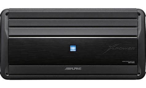 Alpine MRX M240 X Power Series Mono Subwoofer Amplifier 2 400 Watts